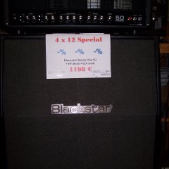 Blackstar Series One 50W + HT Metal 4 x 12