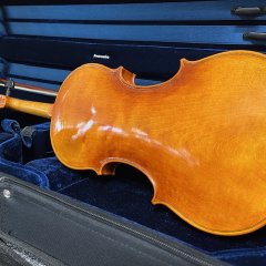 B.Hiller Violinen-Garnitur 4/4 Markneukirchen