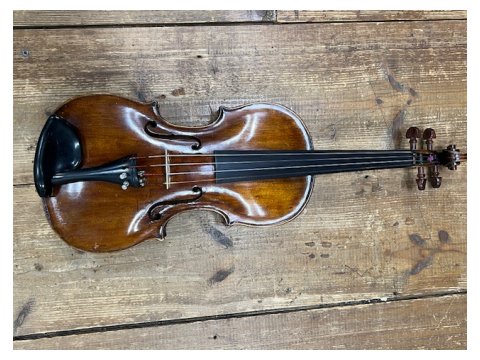 Violine von K.G.Schönfelder um 1800 Neukirchen